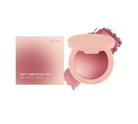 Rubor en Polvo - Polvo de Rubor Rosa para Maquillaje - Maquillaje Altamente Pigmentado con Efecto Luminoso, Producto de Belleza de Larga Duración para Todo Tipo de Piel y Contorno Definido