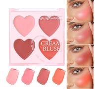 Rubor Para Mejillas - Paleta De Contorno Y Colorete Mate Para Rostro | Maquillaje Impermeable para Actuaciones, Citas, Eventos, Bodas y Vacaciones