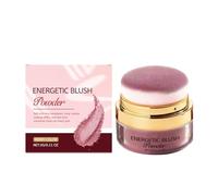 Rubor Rosado Natural en Polvo - Realza la luminosidad de la piel, disimula la opacidad, tonos baya y coral, 3 g, crea un look rosado suave, delicado y fácil de difuminar.