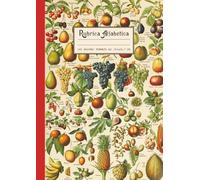 Rubrica Alfabetica quaderno A4 righe: Grande formato 21x29,7 cm, 160 pagine con riferimenti per ogni lettera A-Z. Bella copertina retrò vintage con ... di frutta, ricca di vitamina C naturale