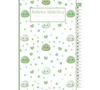 Rubrica Alfabetica: Quaderno A5 Alfabetico 4 pagine per ogni lettera dalla A alla Z | 104 pagine