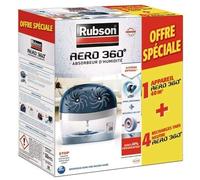 Rubson - Absorbedor de humedad Aero-360 40m² + 4 recargas