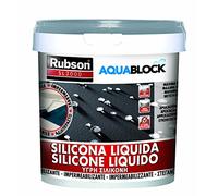 Rubson Impermeabilizante líquido Aquablock SL3000 Silicona elástica gris 5 kg