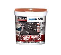 Rubson Impermeabilizante Aquablock SL3000 – Silicona líquida elástica Silicotec, 5 kg