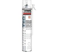 Rubson | Espuma Expansive Aislamiento Térmico & Phonic (aerosol de 750 ml) - Espuma de poliuretano monocomponente y multimaterial - Espuma aislante blanca con estructura celular extra fina