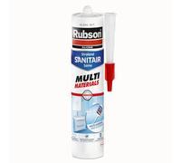 Rubson Mastic B&C Pure Silicone, blanco antimoho, 280ml
