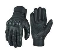 RUBSONS Flex Pro Goat Skin Leather Moker Motorcycle Hard Knuckle Gloves (XL)