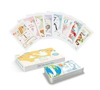 Ruby Ashley - Juego de tarjetas de memoria para bebé para niña o niño, 40 hermosas tarjetas fotográficas unisex para capturar esos recuerdos importantes