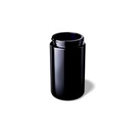 ruby Cristal de cristal ámbar alternativo, cristal violeta con tapa - Tarro protector de luz de boca ancha - Solución de almacenamiento para aceites, hierbas, tinturas, cosméticos, ungüentos - 300 ml
