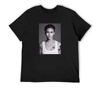 Ruby Rose - Camiseta de algodón para hombre, color negro, Negro , 3XL