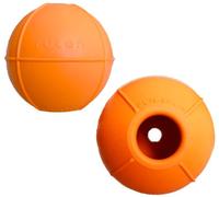 RUCAN - Dog Ball | Pelota Multifuncional para Perros | Rellenable y Aromatizada | Caucho Natural | Juego Interactivo y Saludable | Ideal para Todos los Tamaños y Razas (dureza Media, tamaño pequeño)