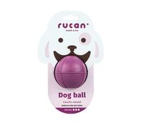 RUCAN - Dog Ball | Pelota Multifuncional para Perros | Rellenable y Aromatizada | Caucho Natural | Juego Interactivo y Saludable | Ideal para Todos los Tamaños y Razas | (dureza Alta, tamaño Grande)
