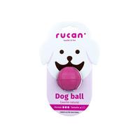 RUCAN - Dog Ball | Pelota Multifuncional para Perros | Rellenable y Aromatizada | Caucho Natural | Juego Interactivo y Saludable | Ideal para Todos los Tamaños y Razas (dureza Alta, tamaño pequeño)