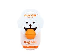 RUCAN - Dog Ball | Pelota Multifuncional para Perros | Rellenable y Aromatizada | Caucho Natural | Juego Interactivo y Saludable | Ideal para Todos los Tamaños y Razas (dureza Media, tamaño pequeño)
