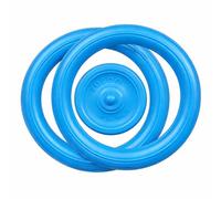 Rucan Sky Rings Alta Durabilidad para Perros - Entretenimiento, Educación, Masticación, Relajación - Caucho Natural 100%, Fabricado en España (Mediano)