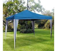 Ruck-Zuck-Pavillon 3x3m Azul Tienda de Fiestas Jardín Entoldado Pabellón Nuevo