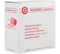 Rudamed Sensitive - Vendaje enrollado de tela no tejida, tamaño: 5 m x 4 cm