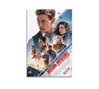 Rudd Mission Impossible Dead Reckoning Part One (2023) Póster de película, impresión artística retro estética para decoración de habitación, póster en lienzo para decoración del hogar y la oficina, 20