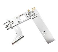 Rudder Kit, Aluminio Catamarán Rudder, Water Absorber Rudder, Paddle Boat Rudder, Catamarán Rudder Mount, 4.33in Marine Rudder, Aluminio Alloy Catamarán Rudder for Paddle Boats