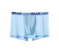 RUDDOG Ropa Interior Masculina 2 Piezas/Lote Masculino Boxeadores De Seda De Hielo Bragas De Verano Pantalones Cortos De Ropa Interior Boxeador De Gran Tamaño Masculino-2Pcs Blue,3XL 70-80Kg