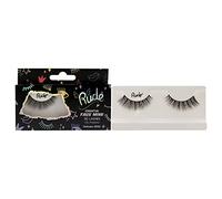 Rude Cosmetics Essential - Pestañas 3D de visón sintético, delicadas para mujeres, 1 par