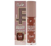Rude Cosmetics High Gloss Profit - Laca de labios Frank For Women 0.14 onzas
