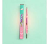 Rude Cosmetics - Ultimate Brow Artist Push-Up Slanted Pencil & Brush - 4 Colors Black Brown - 0.14g