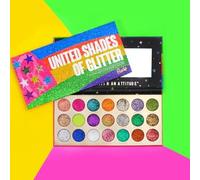 Rude Cosmetics - United Shades of Glitter - 21 Pressed Glitter Eyeshadow Palette 23.1g