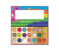 RUDE - Paleta de Sombras Glitter | Alta Pigmentación | Textura Cremosa | Colores Brillantes y Deslumbrantes, Multicolor, 1 g (Paquete de 1)