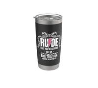 Rude That You're Leaving But Ok Bye Traitor Youre Dead To Us Vaso térmico de acero inoxidable de doble pared