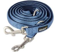 Rudelkönig Bella Correa Perro Adiestramiento - 2,30m Ajustable para Perros | Multiposición: correa de hombro, correa corta o doble - Nylon resistente con mosquetón giratorio 360°