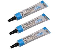 Ruderer L530 Plástico Adhesivo Plástico Plexiglás PVC ABS Pegamento 3x 20g