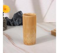 RUDFUZ Juego de ventosas tradicionales chinas para terapia corporal, kit de celulitis, ventosas de bambú carbonizado, masaje de acupuntura