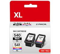 RUDGUZ PG-540XL CL-541XL Cartuchos de tinta Reemplazo para Canon 540 541 PG-540 CL-541 para Canon TS5150 para Pixma MG3600 MG3650S MG3650 MG4250 MX475 TS5100 MG3150 MX535 Impresora Inkjet