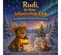Rudi, der kleine tollpatschige Elch: Ein stiller Winter und das Weihnachtslicht