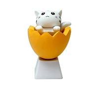 Rudiaoa 1 carcasa de huevo de dibujos animados PBT para teclas, perfil OEM para teclado mecánico, regalos para niños, teclado mecánico, teclado mecánico, Pbt, lindo anime, carbono