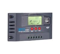 Rudiaoa 1. Controladores Solares MPPT Diseño ABS Resistente A La Intemperie 30-100A con Carga De Eficiencia para Sistemas Iluminación Exterior Controladores Carga Solar Gran Corriente