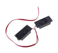 Rudiaoa 2 altavoces estéreo LCD pasivos 3070 publicitarios de 4 ohmios 3 W para computadora de cine en casa
