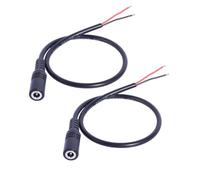 Rudiaoa Cable De 2 Pines 4 0x1 7mm Conector Fuente Alimentación Macho Flexible 4 0mm 7mm Extensión Enchufe Adaptador para PC Alimentación para Cine En Casa