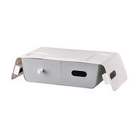 Rudiaoa Caja De Almacenamiento Escritorio con Soporte para Teléfono Tapete Tazas Control Remoto Tienda 2 Colores Elegir Forma Encantadora Mejorar La Popularidad Estante Almacenamiento