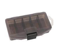 Rudiaoa Caja de aparejos de pesca con 5 compartimentos, organizador de cebos, caja de almacenamiento para caja de pendientes