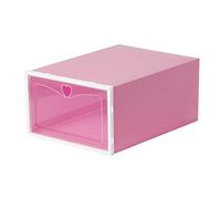 Rudiaoa Caja De Zapatos Con Cajón Para Caja Transparente Apilable Almacenamiento Zapatos 4 Uds.