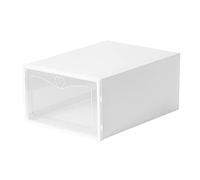 Rudiaoa Caja De Zapatos Con Cajón Para Caja Transparente Apilable Almacenamiento Zapatos 4 Uds.