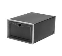 Rudiaoa Caja De Zapatos Con Cajón Para Caja Transparente Apilable Almacenamiento Zapatos 4 Uds.