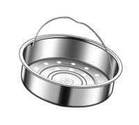 Rudiaoa Cesta De Acero Inoxidable Resistente A La Corrosión Albóndigas Rejilla para Cocinar Accesorios Cocina Uso Diario Cesta Cocinar Dim Sum