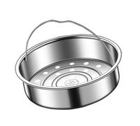 Rudiaoa Cesta De Acero Inoxidable Resistente A La Corrosión Albóndigas Rejilla para Cocinar Accesorios Cocina Uso Diario Cesta Cocinar Dim Sum