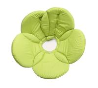 Rudiaoa Cómodo collar isabelino con forma de flor para perros y gatos, fácil de comer y beber, collar de cono de perro de pelusa suave