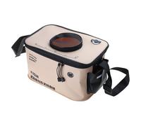 Rudiaoa Cubo de pesca plegable, contenedor de agua, lavabo plegable para acampar al aire libre, lavado de coche, caja de pescado, pescado, cubo de pescado vivo