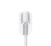 Rudiaoa Defensor del Cable De Carga con Chip Affections con Colgante Decorativo En Forma Corazón Permanente contra Desgarro Protege Los Cables Frutas Daños Durante Uso Diario contra Arañazos