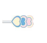 Rudiaoa Defensor del Cable De Carga con Chip Affections con Colgante Decorativo En Forma Corazón Permanente contra Desgarro Protege Los Cables Frutas Daños Durante Uso Diario contra Arañazos